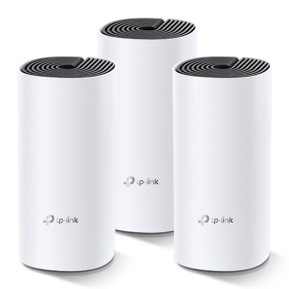 [102025] Deco M4 Pack de 3 Mesh TP Link AC1200 Giga Wifi System