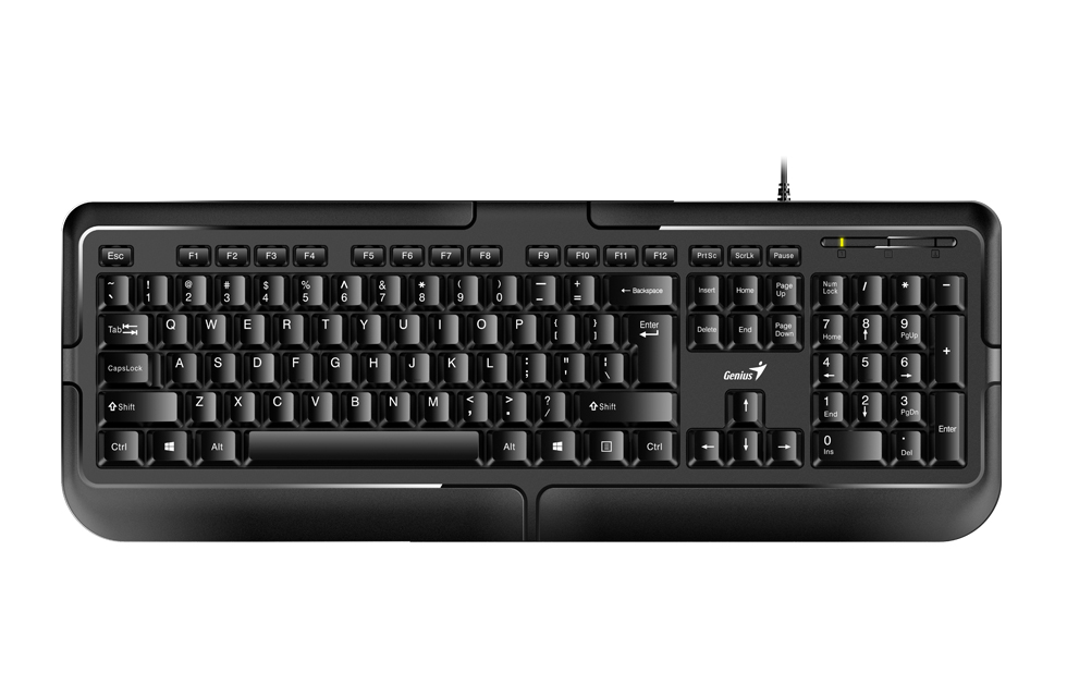 [102026] Teclado Genius KB-118 Black PS2 SP CB