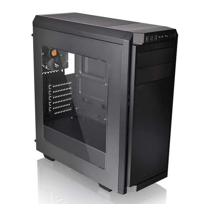 [102036] Gabinete TT V100 Window Mid-Tower Black S/F (2400)