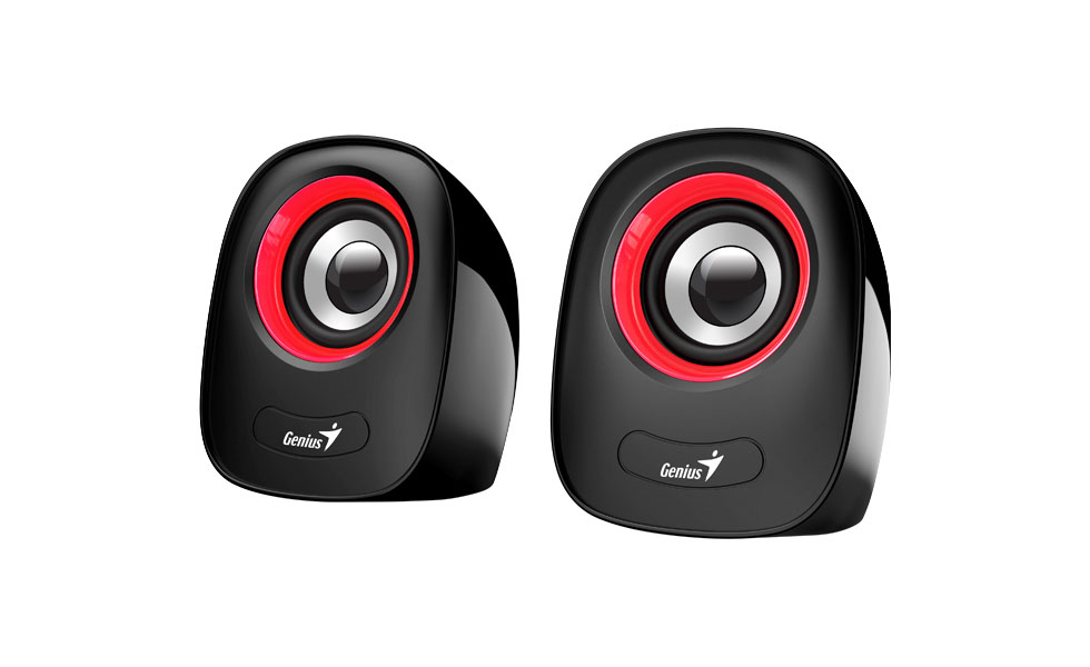 [102049] Parlantes Genius SP-Q160 USB RED (7127)