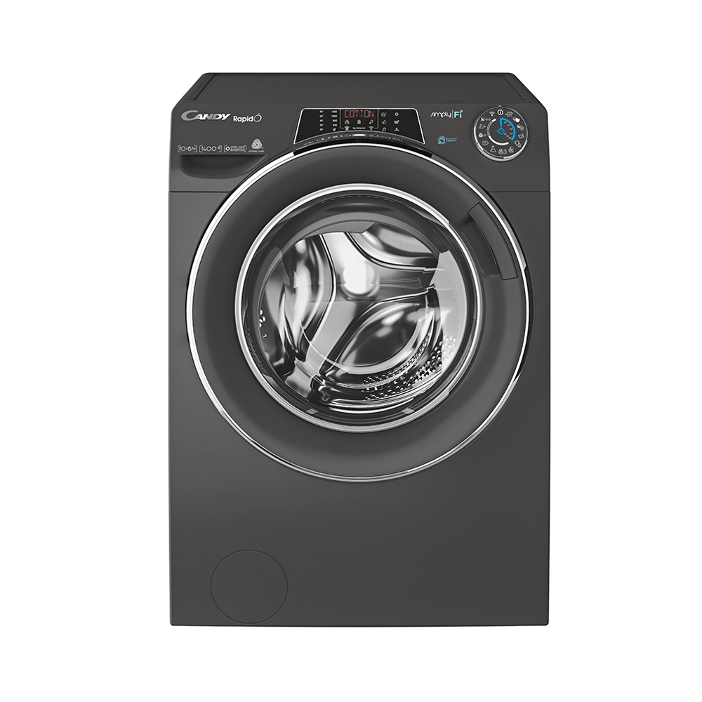 [102076] Lavasecarropas RapidO Smart 10/6 KG 1500RPM Antracite New