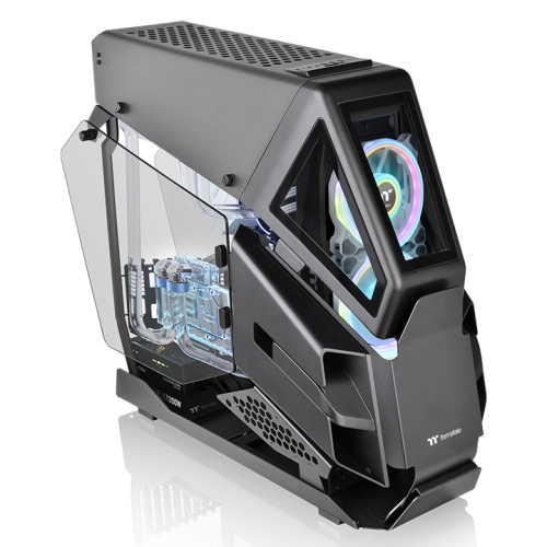 [102086] Gabinete TT AH T600 Tempered Glass*2 Full Tower Black (4001)