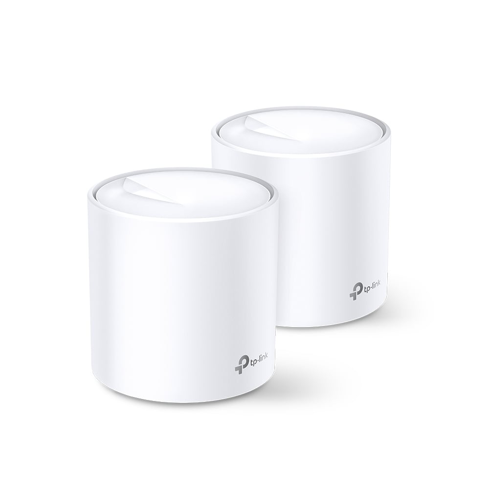 Extensor Indoor Deco X60 Pack de 2 Mesh TP Link AX3000 Wifi Gigabit