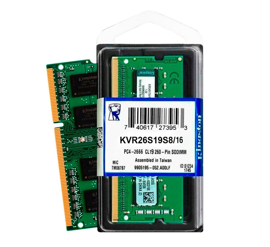 [102114] Memoria SODIMM DDR4 Kingston 16Gb 2666 MHz (0917)