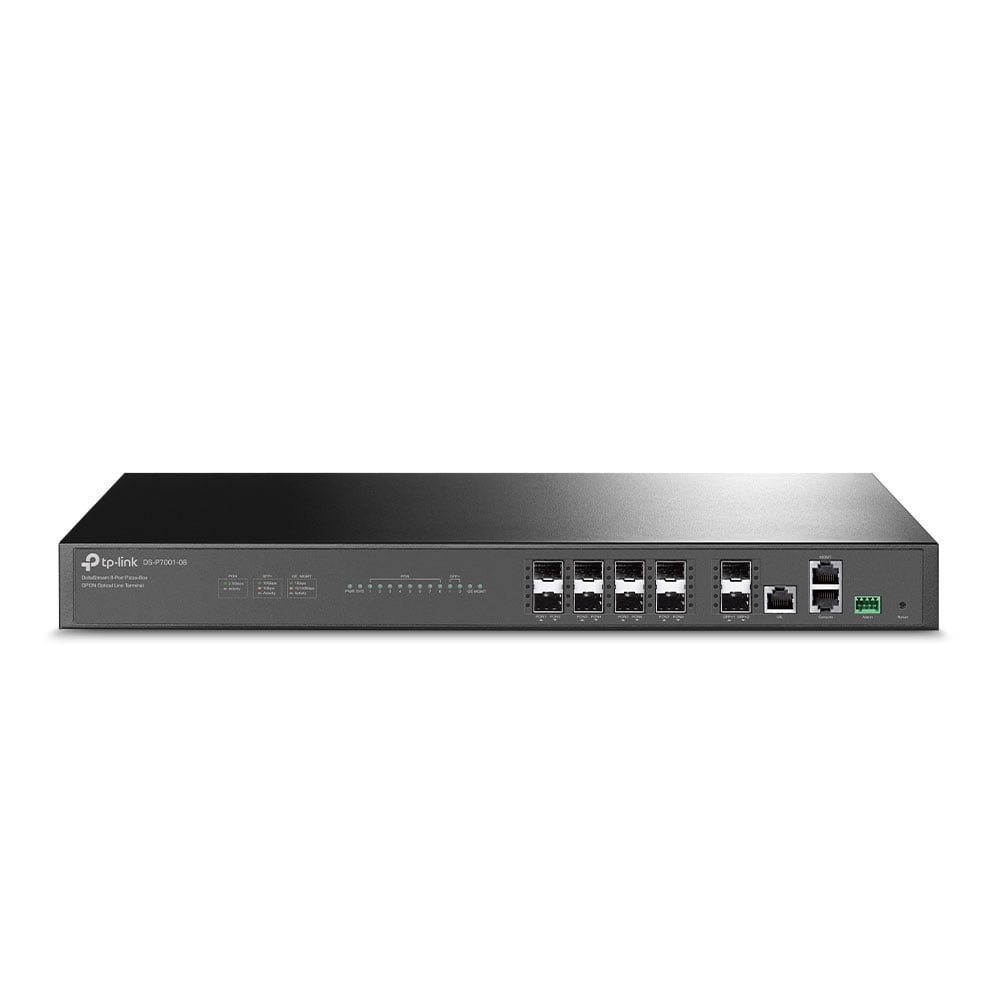Modem DS-P7001-08 OLT TP-Link GPON 8 puertos+2P 10G+1P Giga Uplink