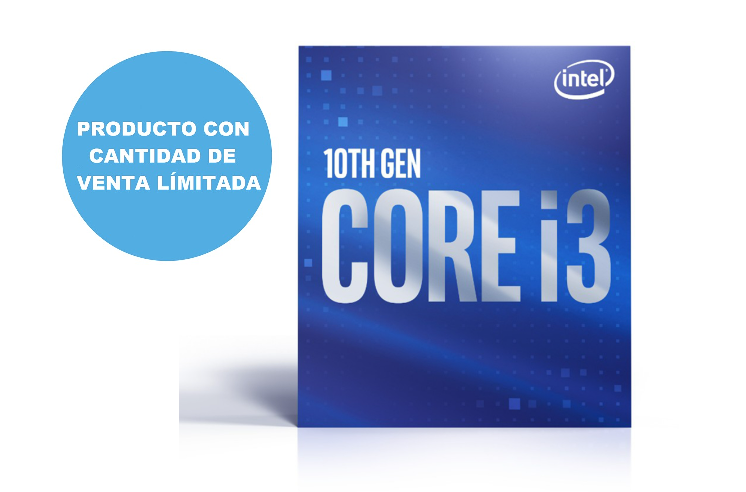 [102161] Proces. Intel CometLake Core I3 10100F SIN VIDEO  s1200 (2620)