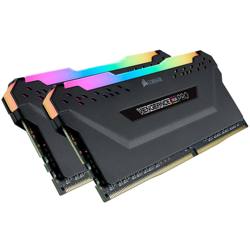 [102245] Memoria DDR4 Corsair 32Gb (2x16Gb) 3000MHz Vengeance RGB PRO Black (4259)