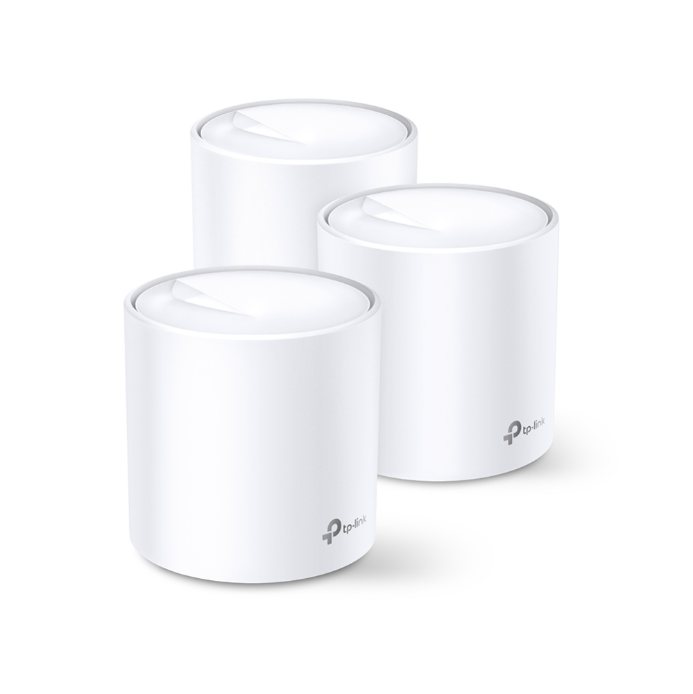 Extensor Indoor Deco X20 Pack de 3 Mesh TP Link AX1800 Wifi Gigabit