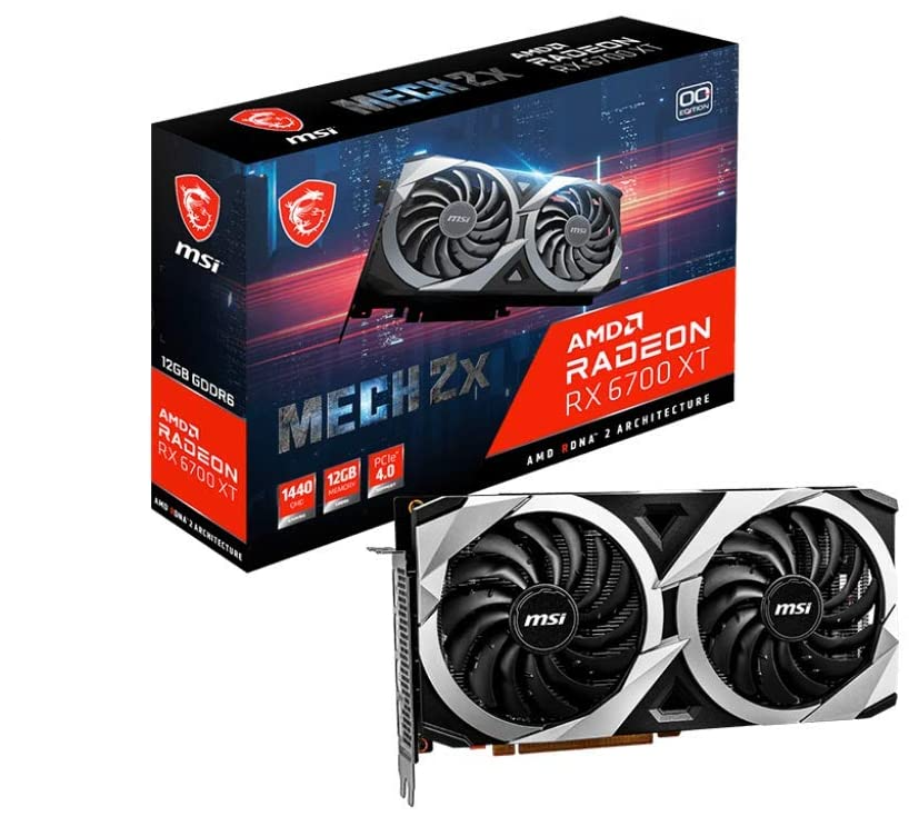 [102269] VGA MSI Radeon RX 6700 XT MECH 2X 12G (6620)
