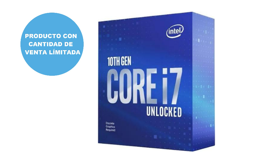 [102276] Proces. Intel CometLake Core I7 10700KF SIN COOLER SIN VIDEO S1200 (8685)