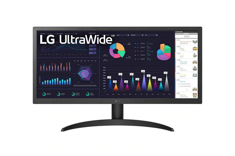 [100099] Monitor LG 26 ultrawide 26wq500-b wfhd narrow bezel (ii) (7952)