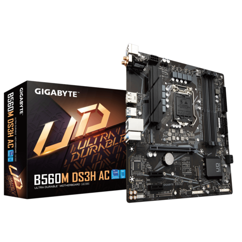 [102337] Mother GIGABYTE B560M DS3H AC s1200 DDR4 (11va gen) (5417)
