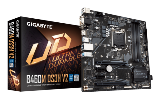 [102339] Mother GIGABYTE B460M DS3H V2 s1200 DDR4 (10ma gen) (3765)