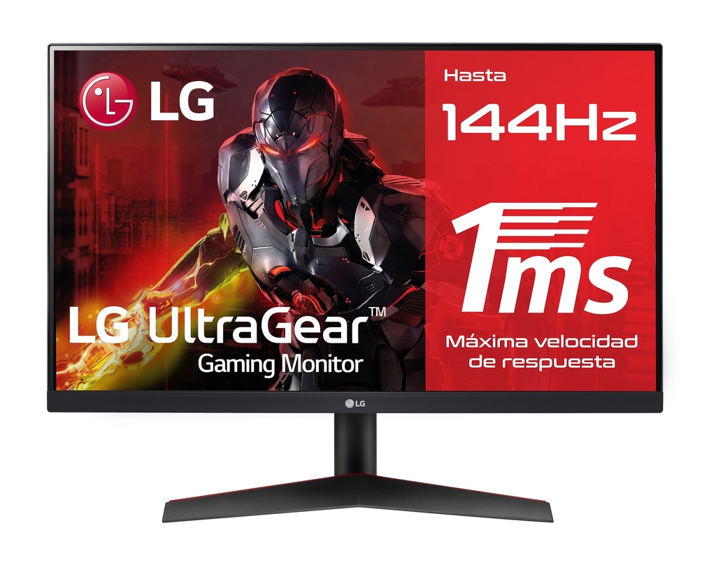 [102365] MONITOR LG 24 GAMER 24GN600-B FULL HD 144 Hz II (1660)