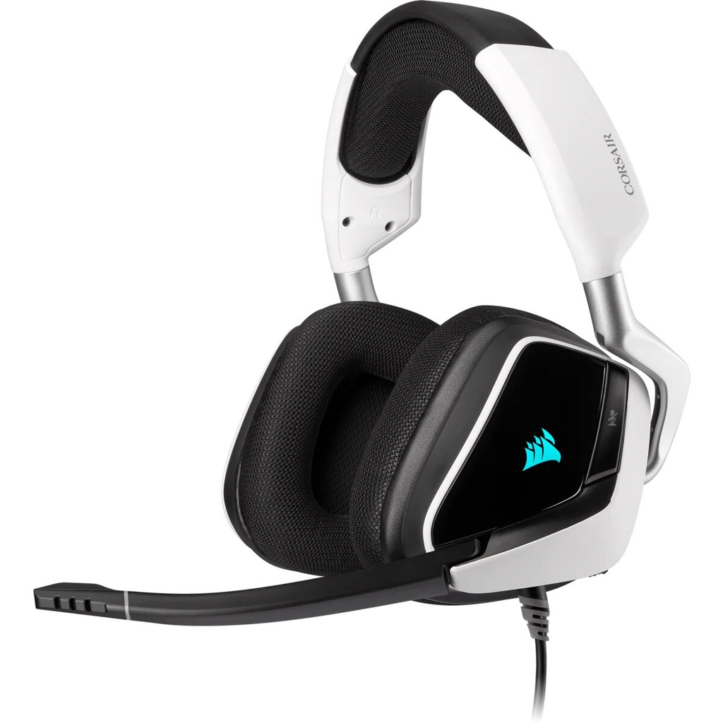 [102377] Auricular Corsair VOID RGB Elite USB 7.1 Surround White (9964)