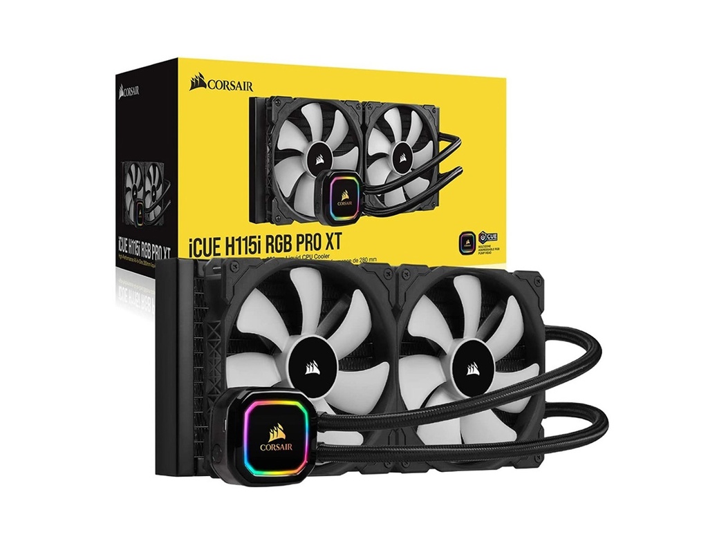 [102378] Water Cooling Corsair iCUE H115i RGB PRO XT CPU Cooler 280mm (6689)
