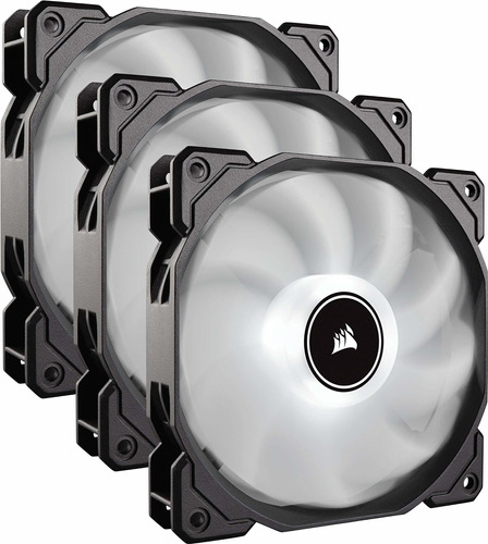 [102380] Fan Cooler Corsair AF120 LED Air Series  White 120mm Fan Pack x3 (8791)