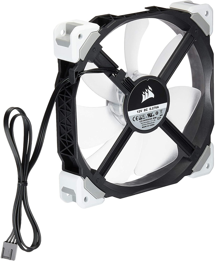 [102383] Fan Cooler Corsair ML140 PRO 140mm LED White Magnetic Levitation (2168)