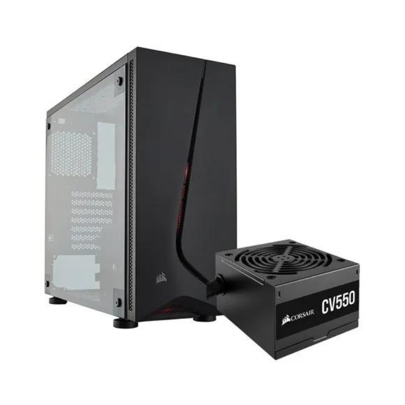[102386] Gabinete Corsair Carbide SPEC-05 Mid-Tower C/PSU CV550 80+ Bronze (0325)