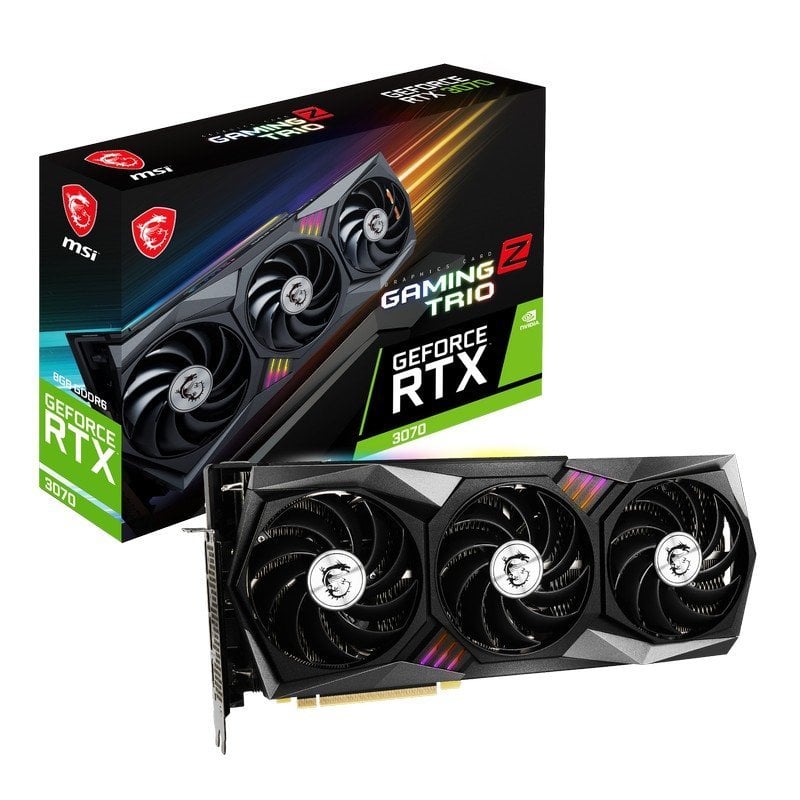 [102415] VGA MSI GeForce RTX 3070 GAMING Z TRIO (5744)