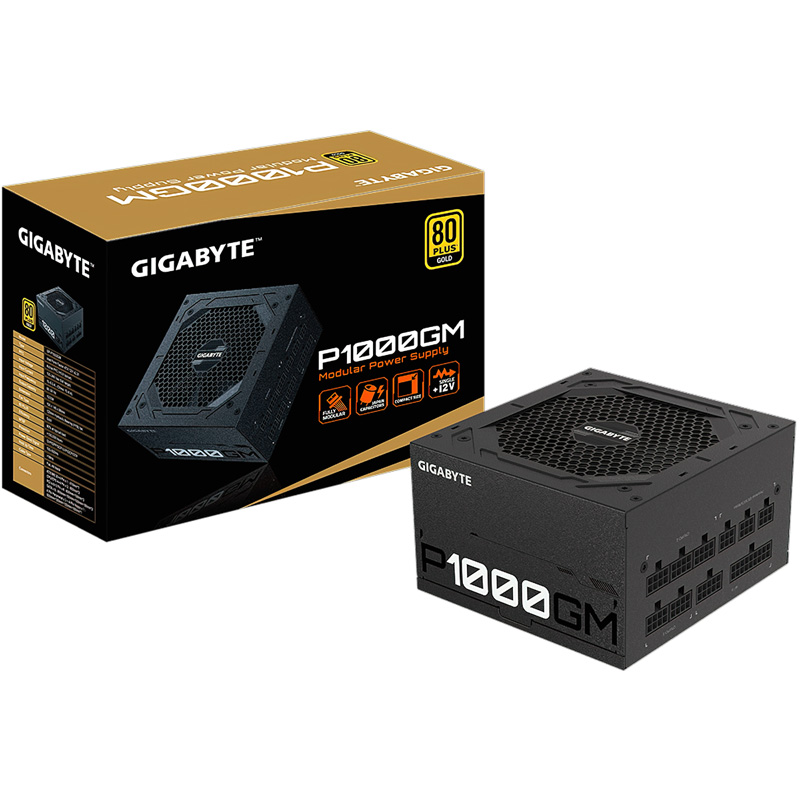[102430] Fuente Gigabyte 1000W 80 plus Gold Modular (2091)