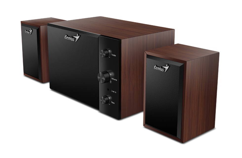 Parlantes Genius SW-2.1 350 10W )