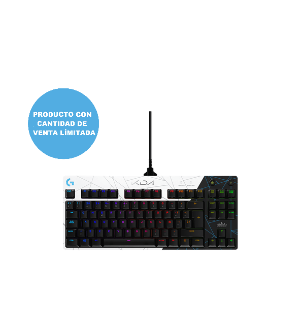 [102454] Teclado Logitech PRO Mechanical Ed LOL KDA RGB Lightsync 920-010074