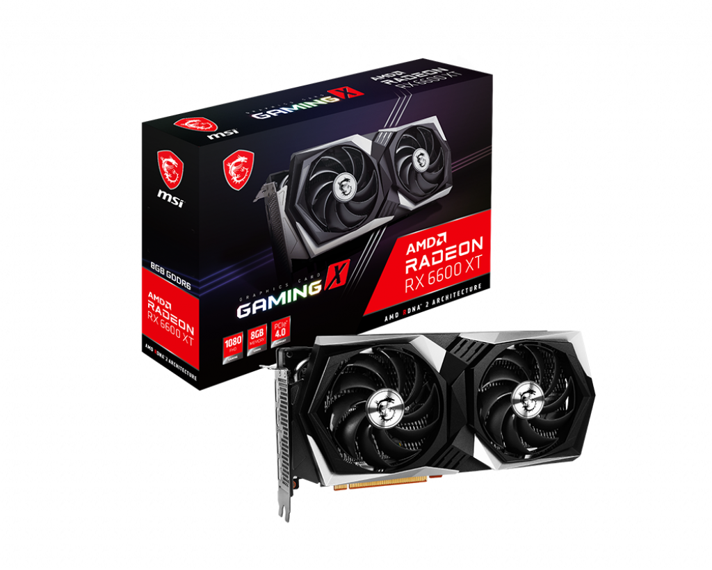 [102506] VGA MSI Radeon RX 6600 XT GAMING X 8G (1377)