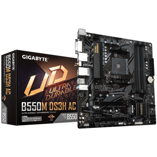 [100274] Mother GIGABYTE B550M DS3H AC AM4 DDR4