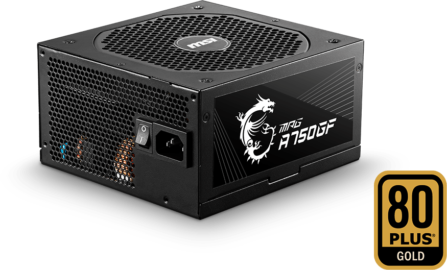 [102539] Fuente MSI MPG A750GF 750W 80 Plus Gold Modular (4266)