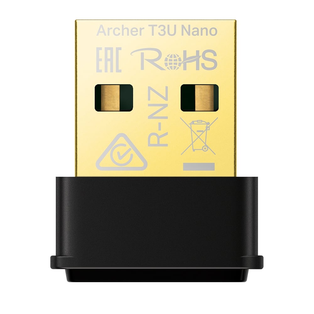 Placa Red WiFi USB Tp-Link Archer T3U Nano P.RedW AC1300 Dual Band