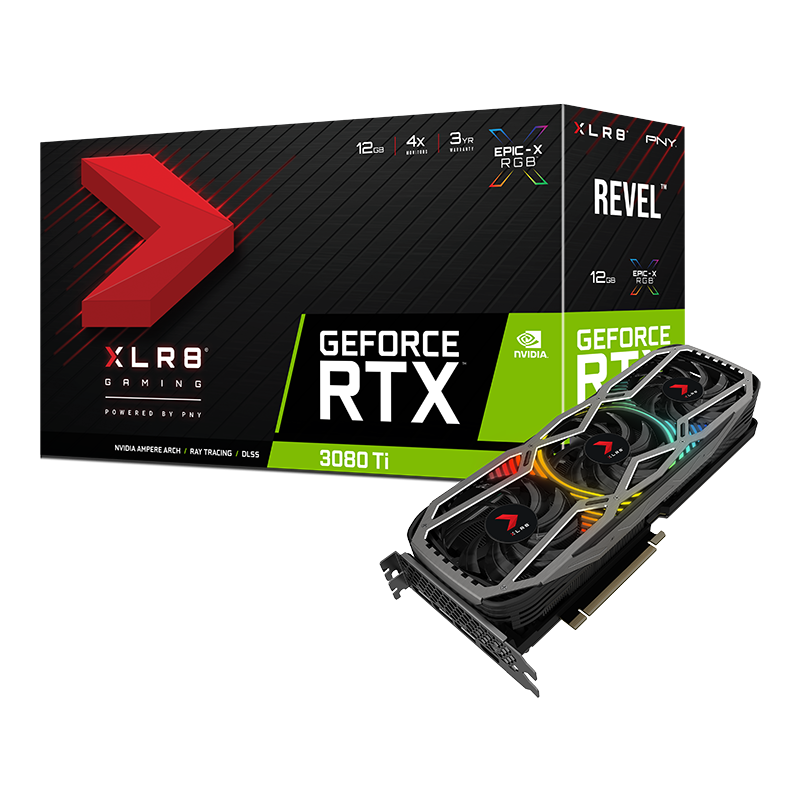 [102616] VGA PNY GeForce RTX 3080 Ti 12GB XLR8 GAMING REVEL EPIC-X-RGB TRIPLE FAN (0922)