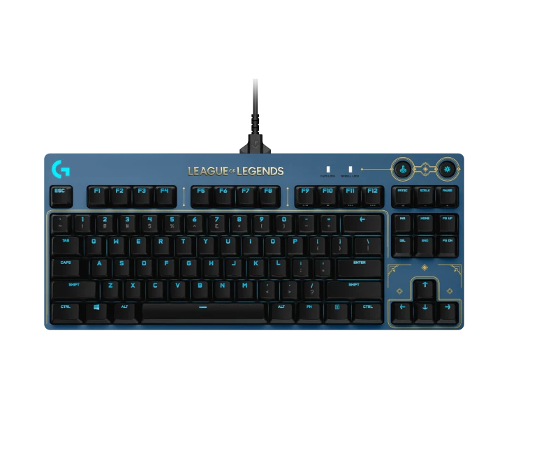 [102658] Teclado Logitech PRO Mechanical Ed LOL2 RGB Lightsync 920-010533