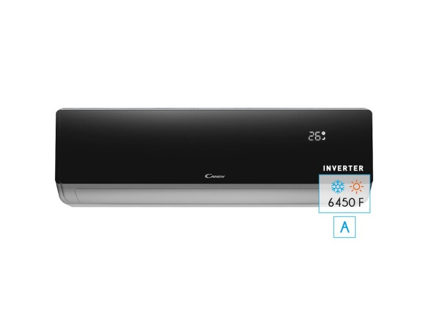 [102665] Aire Acondicionado CANDY INVERTER frio/calor 7000 WATTS CY7000FC-INV NEGRO (7803)