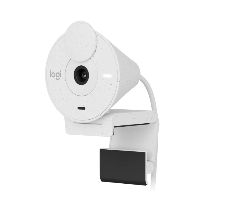 [100767] Web Cam Logitech Brio 300 White Full HD 960-001440