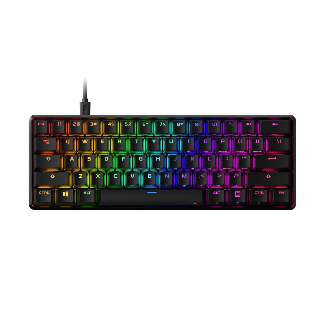 [102744] Teclado HyperX Alloy Origins 60 Switch Aqua