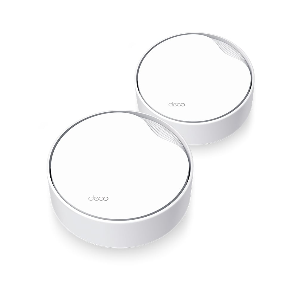 Extensor Indoor Deco X50 POE Pack de 2 Mesh TP Link AX3000 Wifi Gigabit