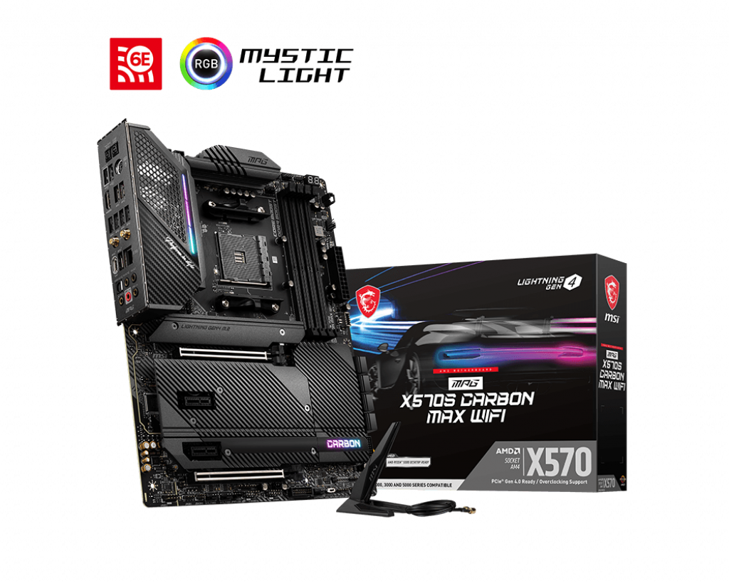 [102750] Mother MSI MPG X570S CARBON MAX WIFI sAM4 DDR4 (4988)