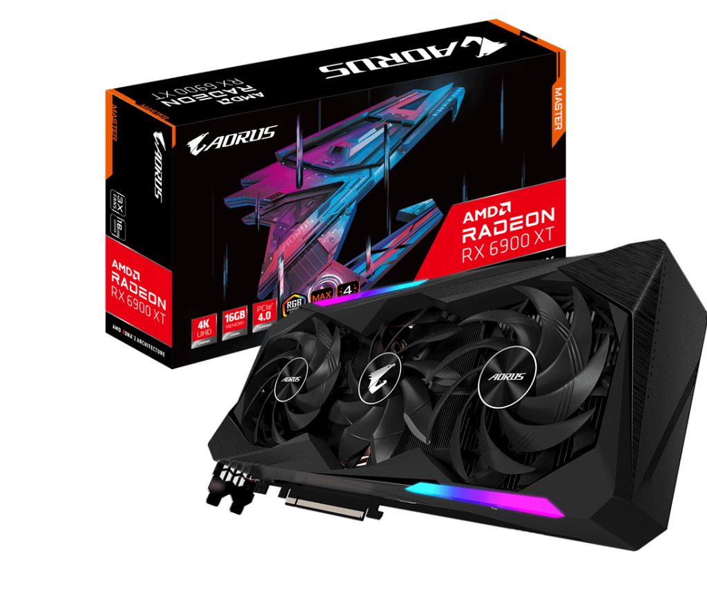 [102772] VGA Gigabyte Radeon RX 6900 XT AORUS MASTER 16G 1.0 (0523)