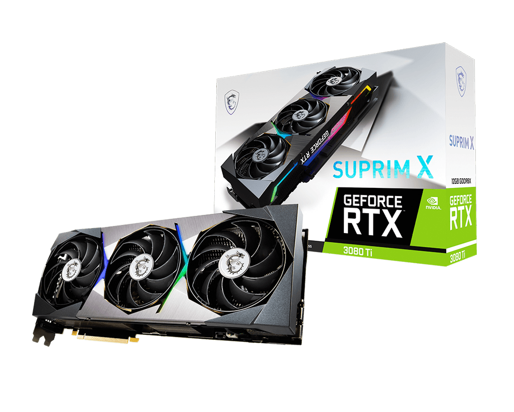 [102785] VGA MSI GeForce RTX 3080 Ti SUPRIM X 12G (3390)