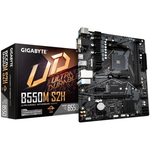 [102866] Mother GIGABYTE B550M S2H 1.0 sAM4 DDR4 (9591)