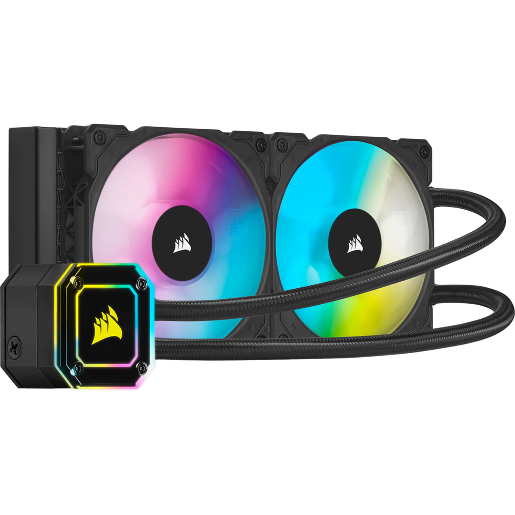[102912] Water Cooling Corsair iCUE H115i ELITE Capellix 2x CPU Cooler 280mm Black ( (8768)