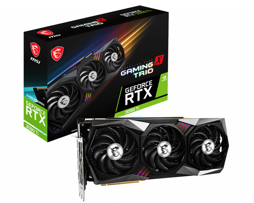[102920] VGA MSI GeForce RTX 3090 Ti GAMING X TRIO 24G (9977)