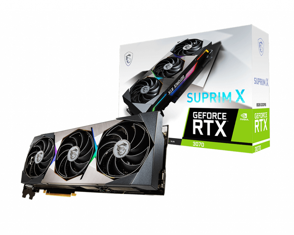 [102923] VGA MSI GeForce RTX 3070 SUPRIM X 8G LHR (0777)