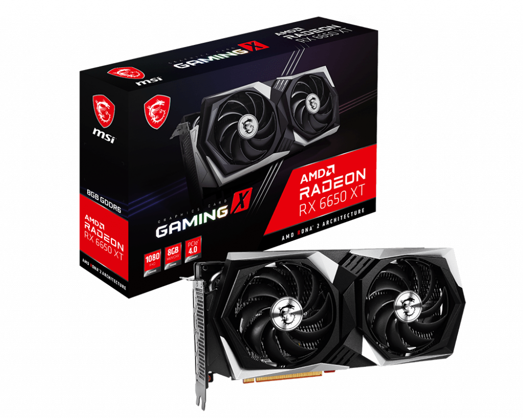 [102927] VGA MSI Radeon RX 6650 XT GAMING X 8G (5433)