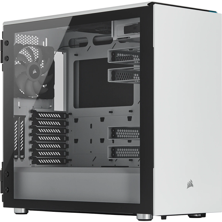 [102944] Gabinete Corsair Carbide 678C Low Noise TG ATX White (5607)