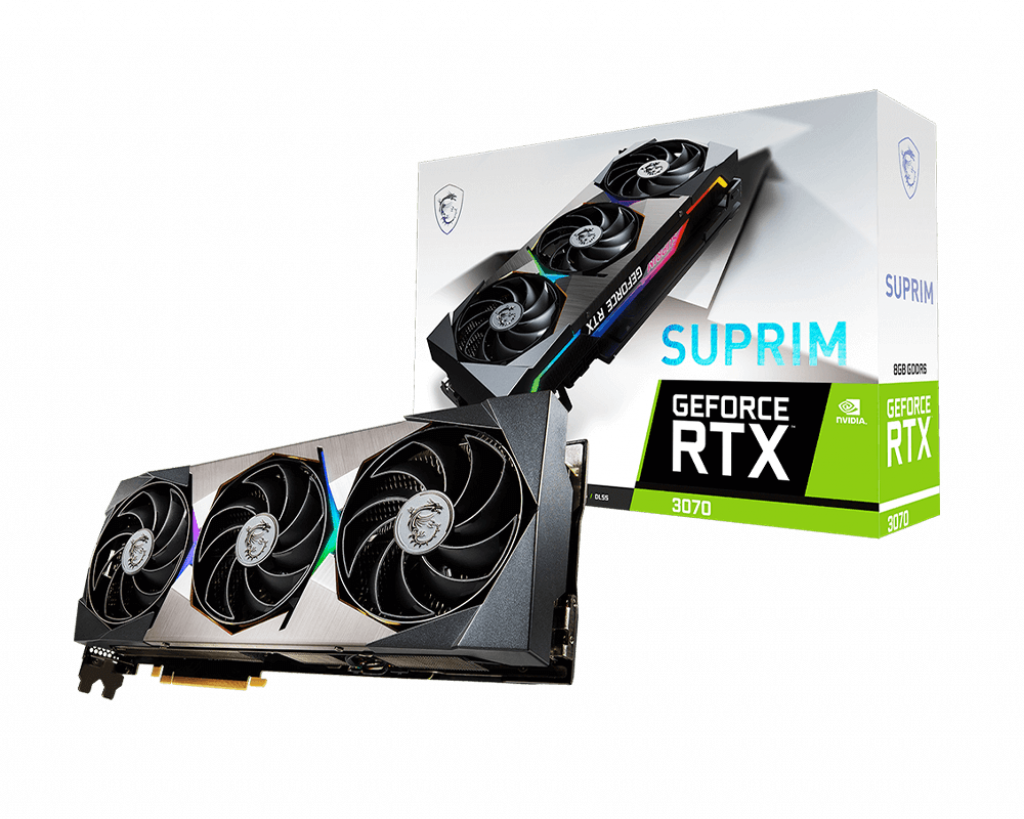 [102978] VGA MSI GeForce RTX 3070 SUPRIM 8G LHR (0240)