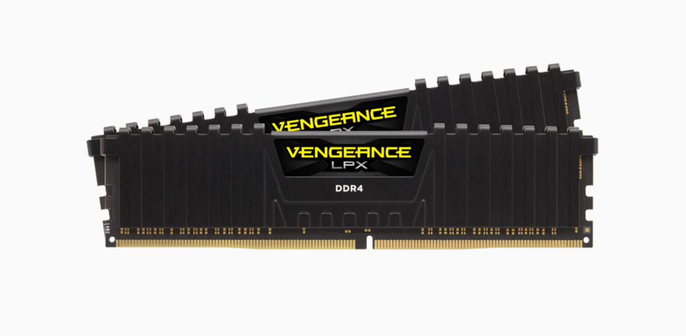 Memoria DDR4 Corsair 32Gb (2x16Gb) 2400 MHz Vengeance LPX Black  (5564)
