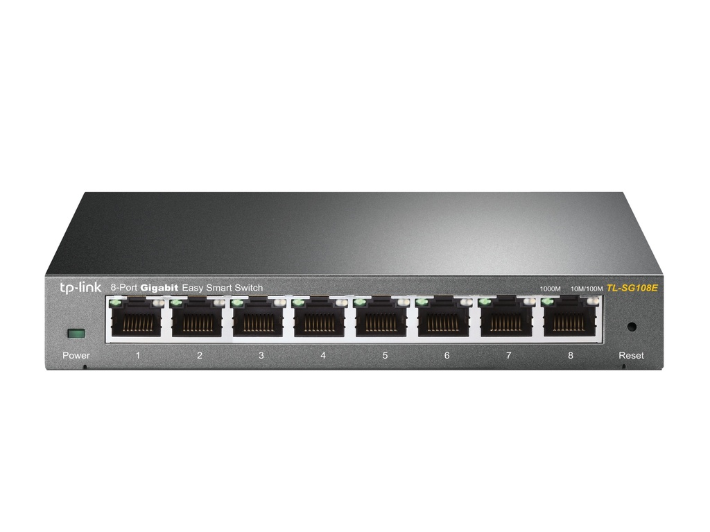 Switch Tp-Link TL-SG108E8P TpLink Smart Gigabit Acero