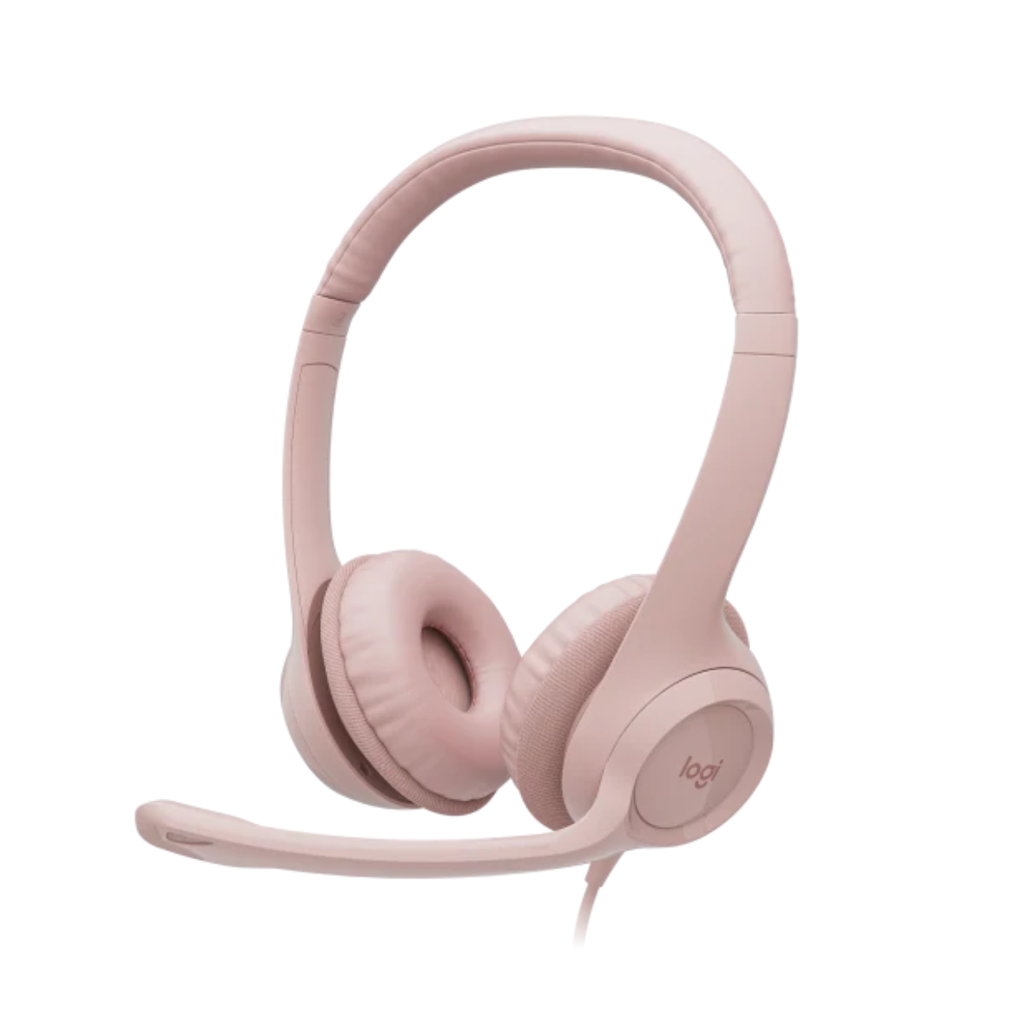 [100026] Auricular c/Microfono Logitech H390 Rose 981-001280